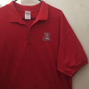 NCAA (Arizona Wildcats)-Red Gildan Activewear Polo